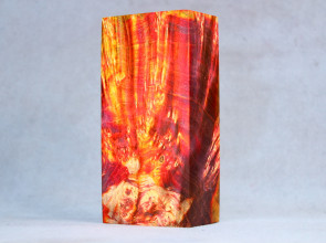 Stabilized Maple Burl Wood Mod Block